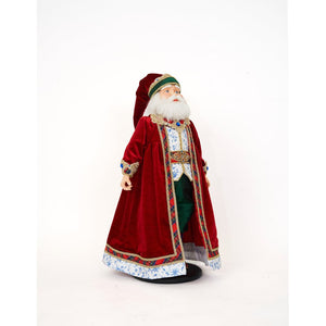 Katherine's Collection Chinoiserie Santa Doll 24-Inch