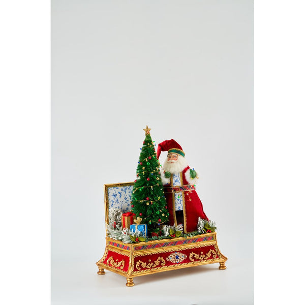 Load image into Gallery viewer, Katherine&#39;s Collection Chinoiserie Treasured Santa
