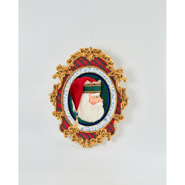 Load image into Gallery viewer, Katherine&#39;s Collection Chinoiserie Santa Wall Piece
