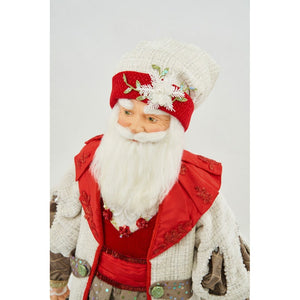 Katherine's Collection Mistletoe Magic Santa Doll