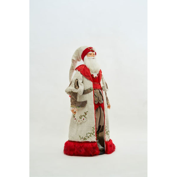 Load image into Gallery viewer, Katherine&#39;s Collection Mistletoe Magic Santa Doll
