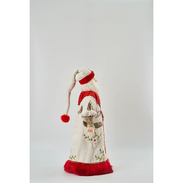 Load image into Gallery viewer, Katherine&#39;s Collection Mistletoe Magic Santa Doll 24-Inch

