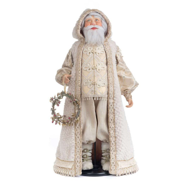 Load image into Gallery viewer, Katherine&#39;s Collection Joyous St. Nick Santa Doll
