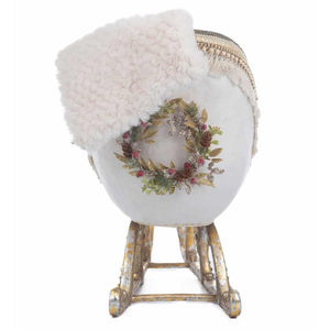 Katherine's Collection Comfort And Joy Sleigh (with Faux Fur Blanket)