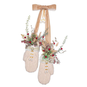 Katherine's Collection Comfort and Joy Mitten Wallhanging