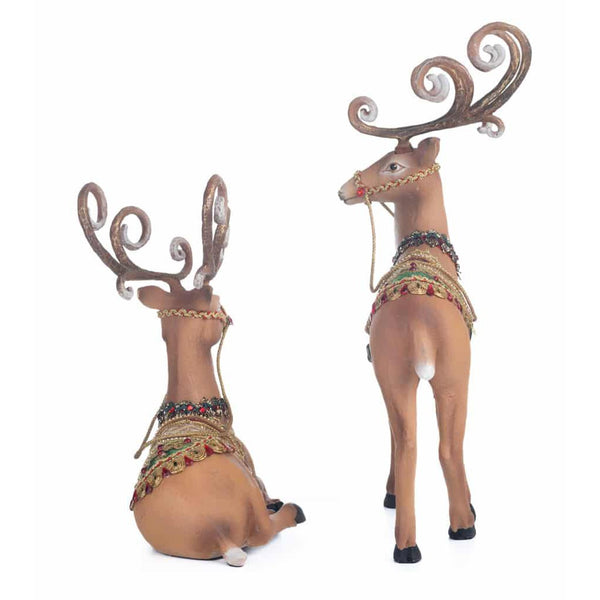 Load image into Gallery viewer, Katherine&#39;s Collection Christmas in the City Reindeer, Set of 2
