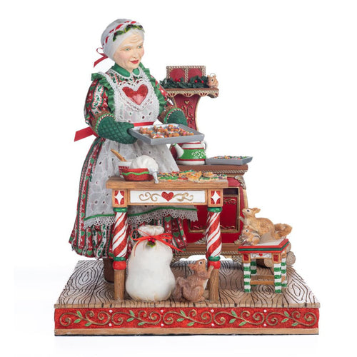 Katherine's Collection Mrs Claus Baking for Christmas