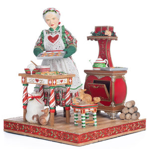 Katherine's Collection Mrs Claus Baking for Christmas