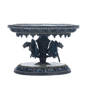 Katherine's Collection Seers and Takers Skull Cake Plate