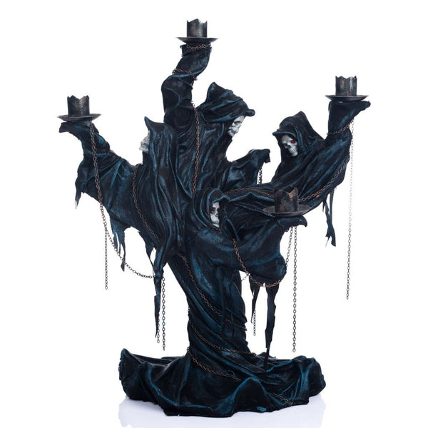 Load image into Gallery viewer, Katherine&#39;s Collection Seers and Takers Thanatos Candelabra
