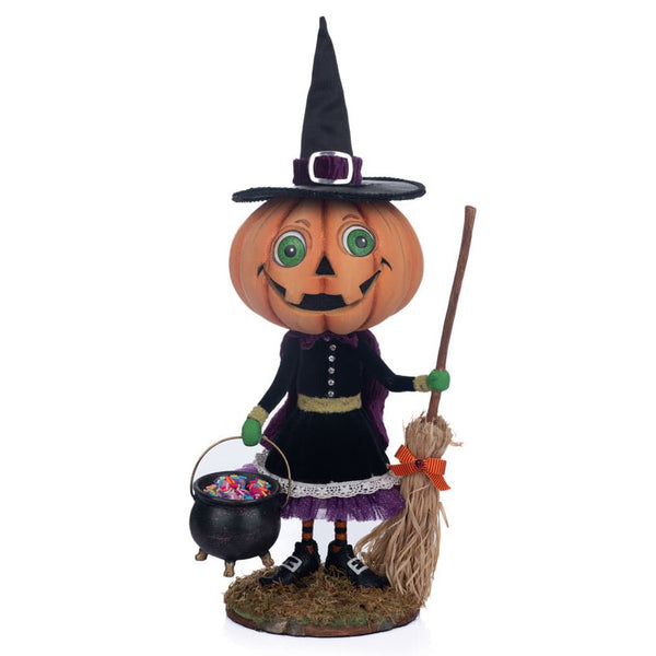 Load image into Gallery viewer, Katherine&#39;s Collection Wanda Witch Trick or Treater Figure
