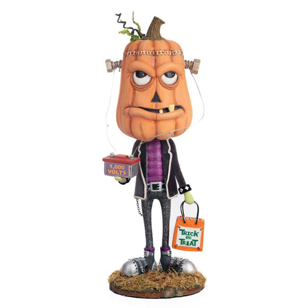 Load image into Gallery viewer, Katherine&#39;s Collection Frank Stein Trick or Treater Figure
