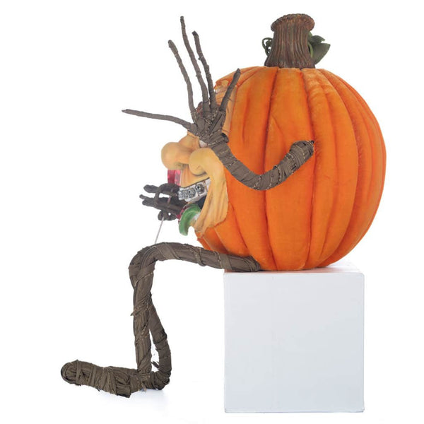 Load image into Gallery viewer, Katherine&#39;s Collection Goofy Lanky Leg Pumpkin
