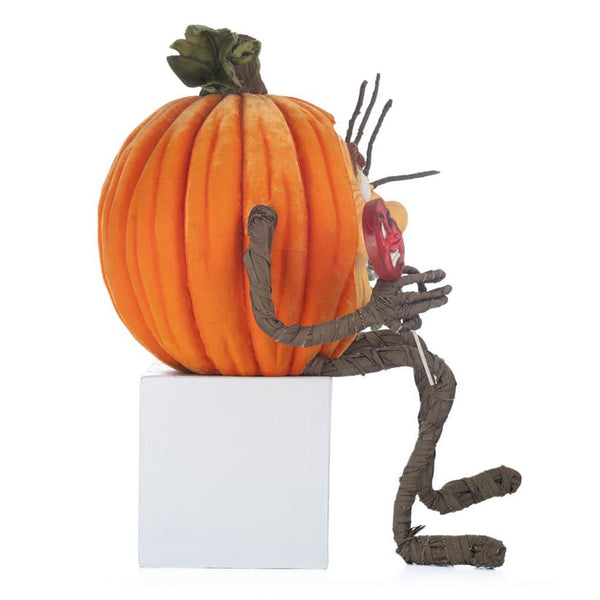 Load image into Gallery viewer, Katherine&#39;s Collection Goofy Lanky Leg Pumpkin
