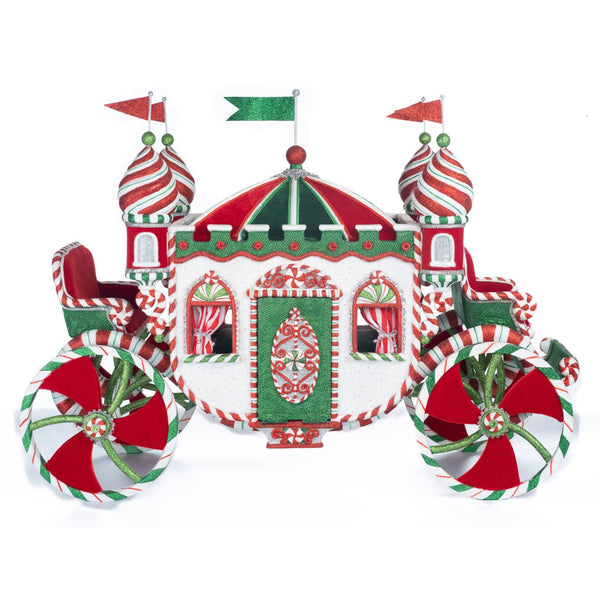 Load image into Gallery viewer, Katherine&#39;s Collection Peppermint Palace Carriage
