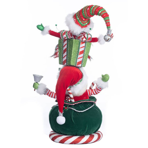 Load image into Gallery viewer, Katherine&#39;s Collection Santa and Elf Gift Stack
