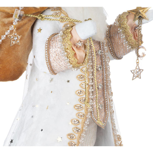 Load image into Gallery viewer, Katherine&#39;s Collection Celestial Santa Figure

