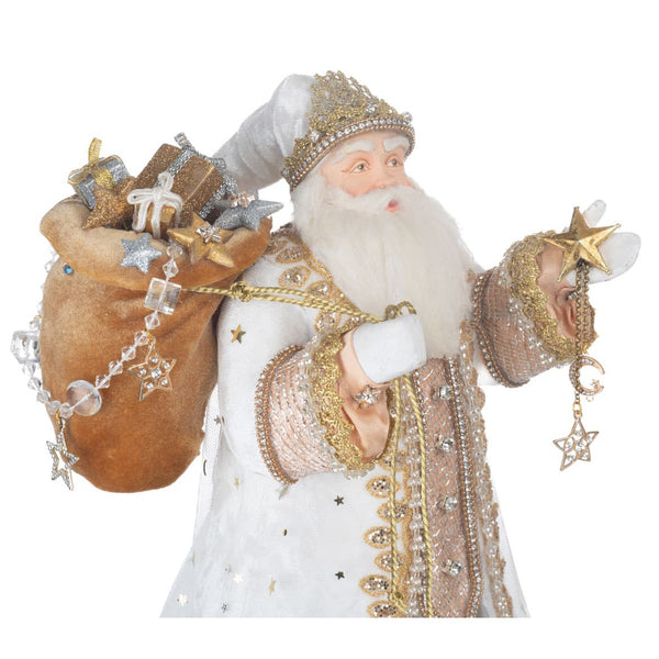Load image into Gallery viewer, Katherine&#39;s Collection Celestial Santa Figure
