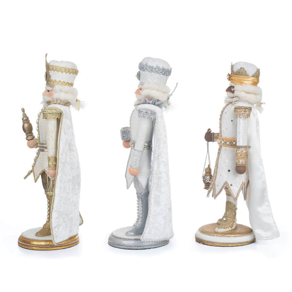 Load image into Gallery viewer, Katherine&#39;s Collection Celestial Wiseman Nutcrackers Set of 3
