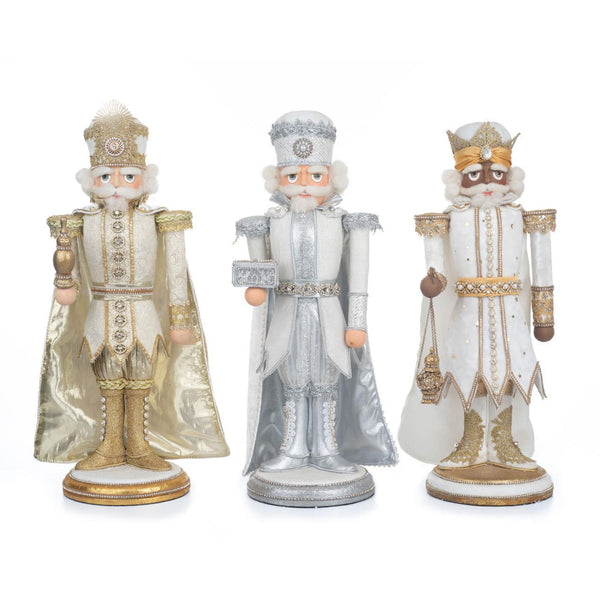 Load image into Gallery viewer, Katherine&#39;s Collection Celestial Wiseman Nutcrackers Set of 3

