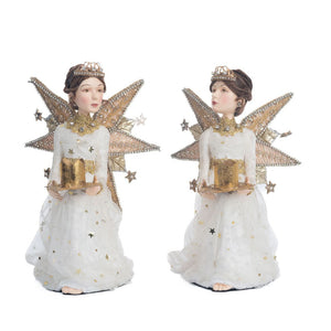 Katherine's Collection Celestial Angel Candle Holders Set of 2