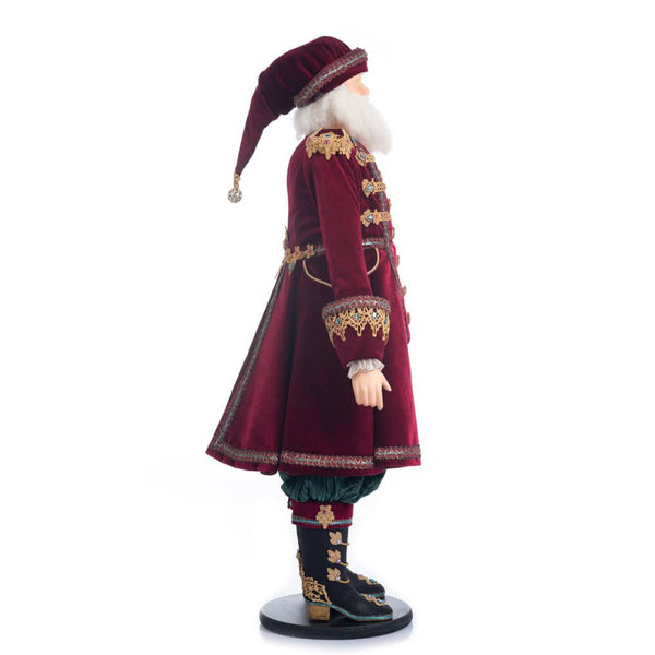 Load image into Gallery viewer, Katherine&#39;s Collection Sugar Plum Santa Doll 32-Inch

