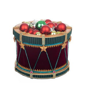 Katherine's Collection Nutcracker Drum Candy Container