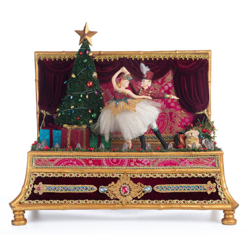 Katherine's Collection Nutcracker Dancing Hinged Box
