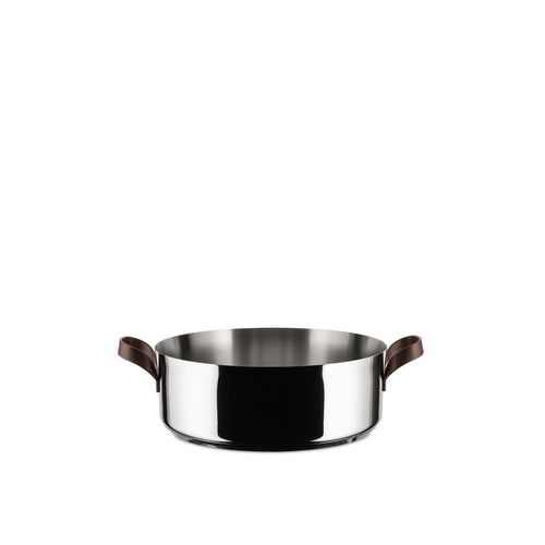 Alessi Edo Low Casserole With Two Handles Cm 28 || Inch 11″