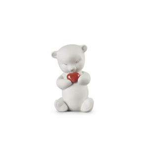 Lladro Roby-Corageous Bear Figurine