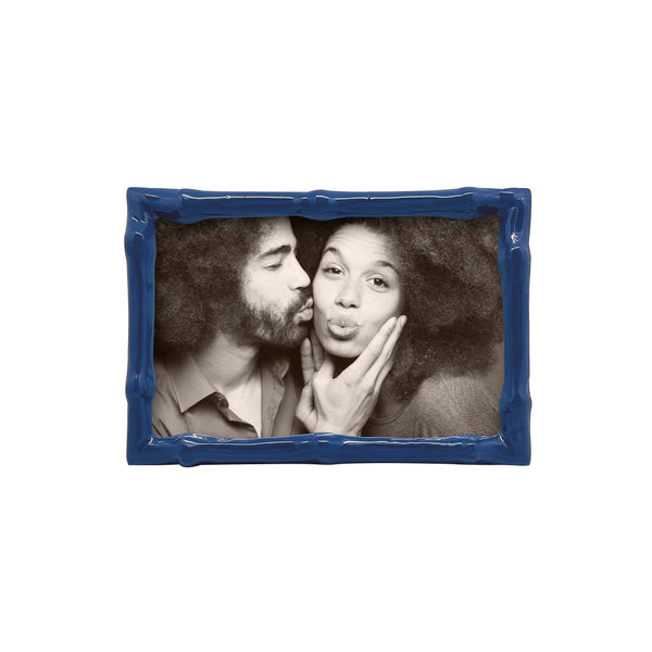 Load image into Gallery viewer, Mariposa Bamboo Blue 4x6 Frame
