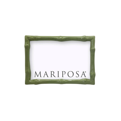 Mariposa Bamboo Green 4x6 Frame
