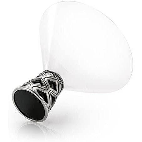 Load image into Gallery viewer, Royal Selangor Diamond Pattern Martini Glass with Wood Stem
