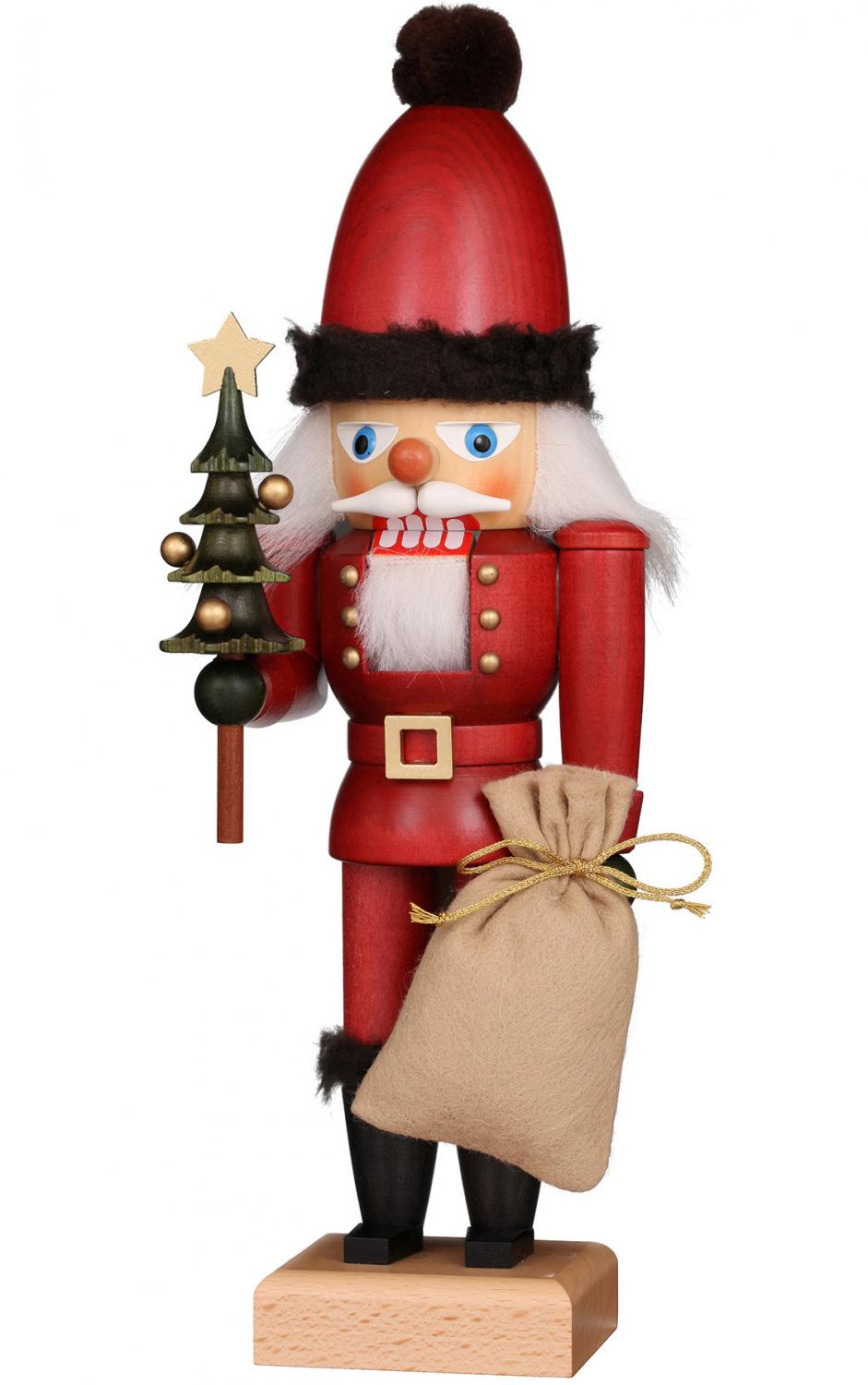 Christian Ulbricht Nutcracker - Santa with Tree and Sack