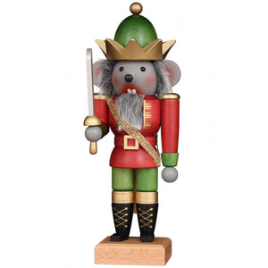 Rudolphs Schatzkiste Incensiere L'Uomo, Lo Spazzacamino - Artigianato Originale Dei Monti Metalliferi, 14x23 Cm, Decorazione Natalizia Tradizionale Tedesca