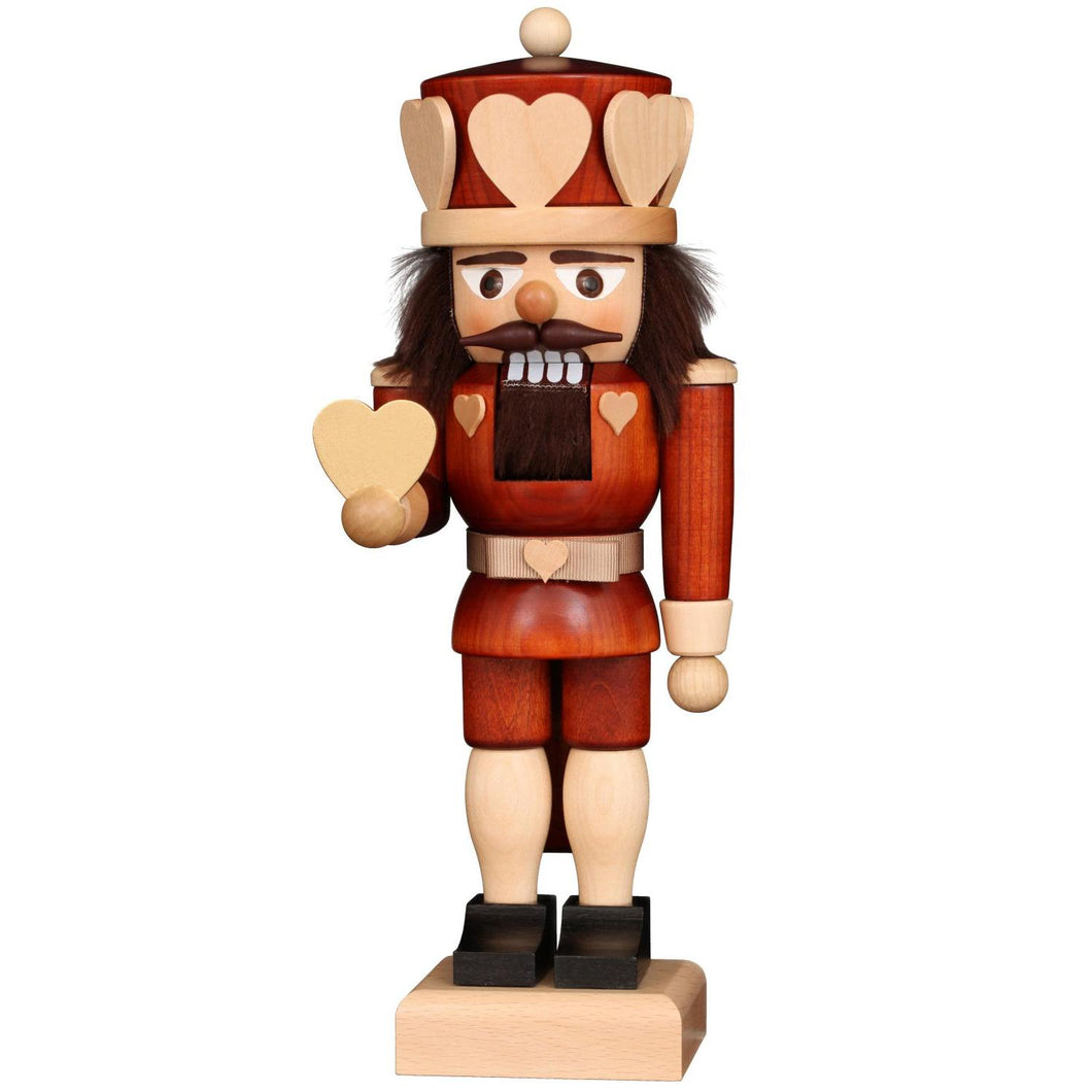 Christian Ulbricht Nutcracker - Heart King (Natural) 10.6