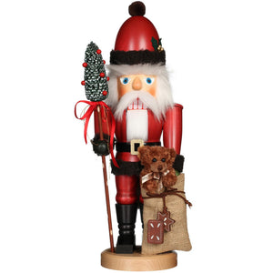 Christian Ulbricht Nutcracker - Santa with Teddy 17.75"