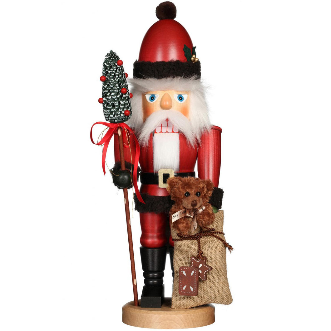Christian Ulbricht Nutcracker - Santa with Teddy 17.75