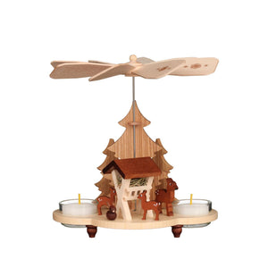 Christian Ulbricht Pyramid - Woods Feeding (Natural) - 7.7"H