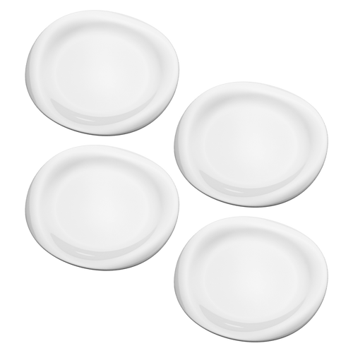 Georg Jensen Cobra Dinner Plate Porcelain, 4 Pcs
