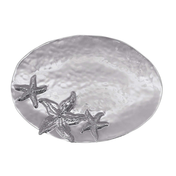 Load image into Gallery viewer, Mariposa Starfish Large Oval Platter
