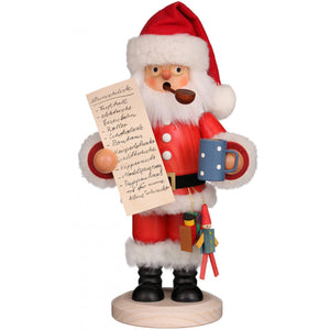 Christian Ulbricht Incense Burner - Smoker - Santa with Wish List