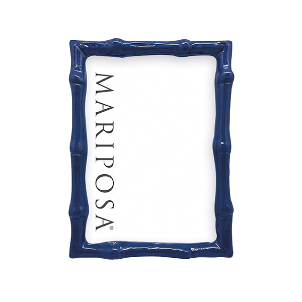 Load image into Gallery viewer, Mariposa Bamboo Blue 5x7 Frame

