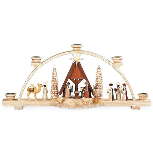 Müller - Mueller - 12418 Candle Arch Nativity Scene