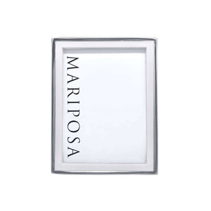 Mariposa Signature White 5x7 Frame