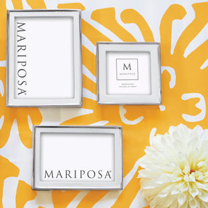 Mariposa Signature White 4x6 Frame