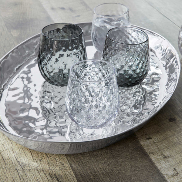Load image into Gallery viewer, Mariposa Shimmer Large Oval Tray
