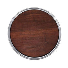Load image into Gallery viewer, Mariposa Signature Round Cheese Board, Dark Wood