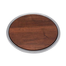 Load image into Gallery viewer, Mariposa Signature Round Cheese Board, Dark Wood