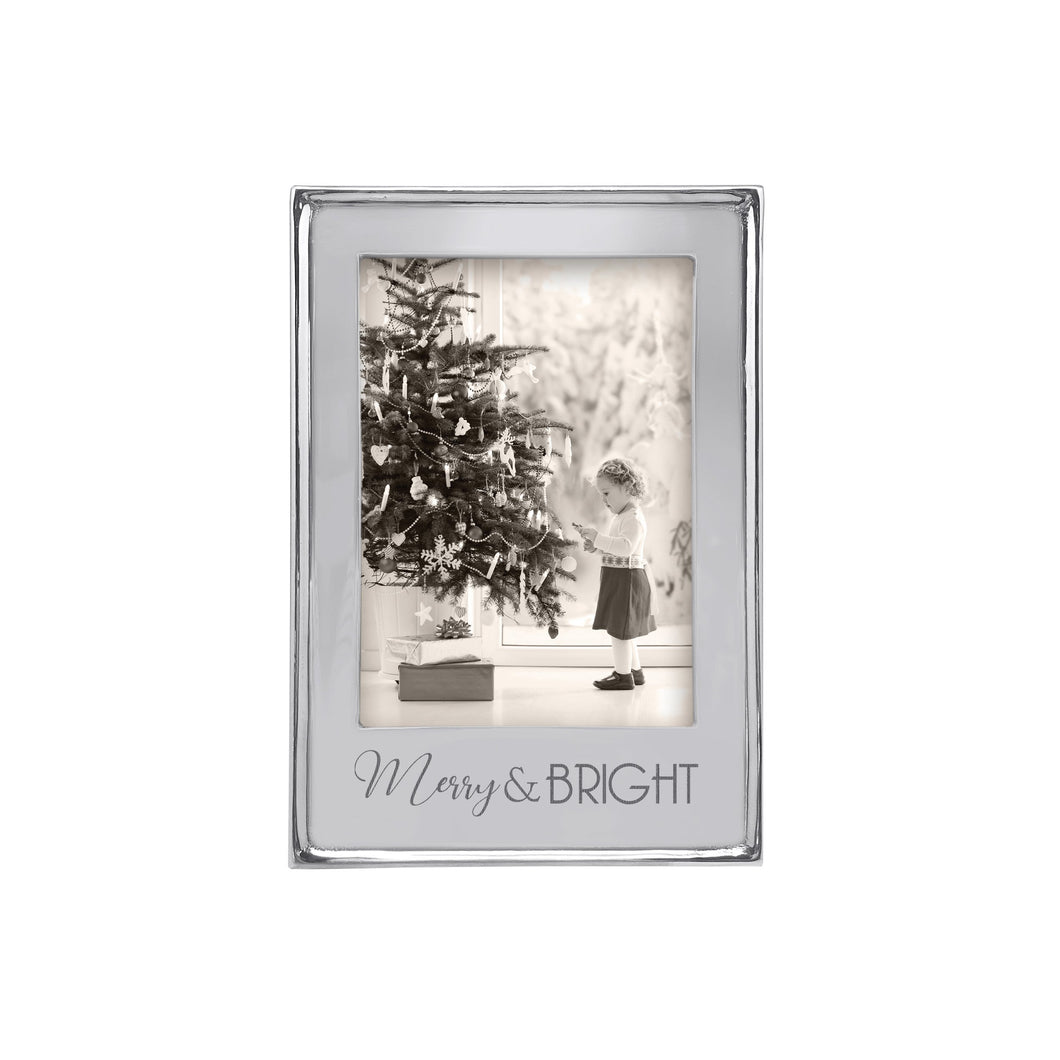 Mariposa MERRY & BRIGHT Signature Vertical 5x7 Frame
